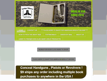 Tablet Screenshot of handgunhideouts.com
